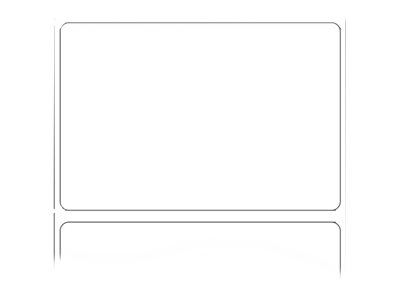 [880343-050D] Zebra Z-Perform 1000T Removable - Papier - matt - entfernbarer Klebstoff - unbeschichtet - 129 Mikron - weiß - 76.2 x 50.8 mm 16440 Etikett(en) (12 Rolle(n)