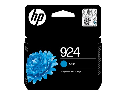 [4K0U3NE#LS1] HP 924 - 6 ml - Cyan - original - Officejet -