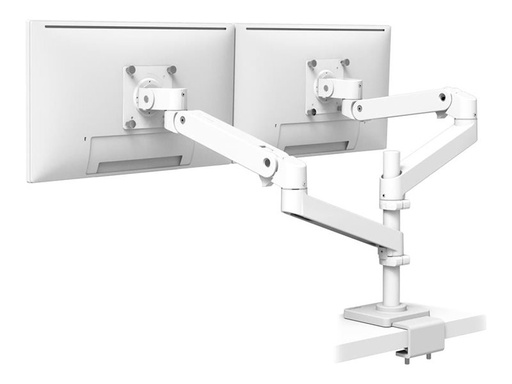 [45-714-290] Ergotron LX Pro - Befestigungskit (Doppelgelenkarm) - modular - für 2 LCD-Displays - with low-profile C-clamp - weiß - Bildschirmgröße: bis zu 61 cm (bis zu 24 Zoll)