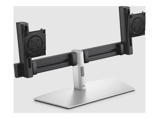[DELL-MDS26] Dell Pro MDS26 - Aufstellung - für 2 Monitore - Schnellverschlussmechanismus - Silver/Black - Bildschirmgröße: 48.3-68.6 cm (19"-27")