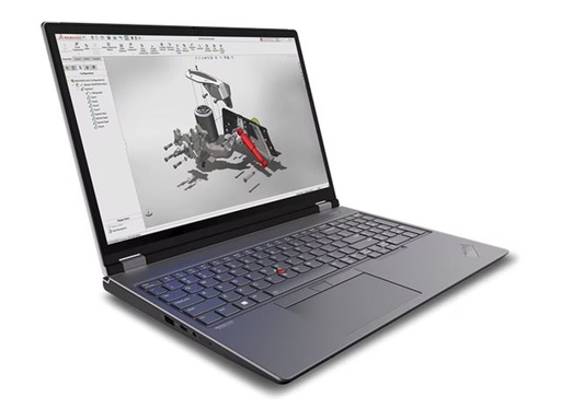 [21FA006BGE] Lenovo ThinkPad P16 Gen 2 21FA - 180°-Scharnierdesign - Intel Core i7 13850HX / 2.1 GHz - vPro Enterprise - Win 11 Pro - RTX 3500 Ada - 64 GB RAM - 512 GB SSD TCG Opal Encryption 2, NVMe, Performance - 40.6 cm (16")