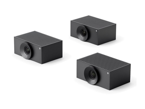 [9000-102] Jabra CAM Crew - Konferenzkamera - Farbe - 1920 x 1080 - feste Brennweite - USB 3.0 - Gleichstrom 5 V (Packung mit 3)