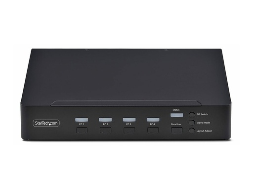 [P4AD122M-KVM-SWITCH] StarTech.com KVM-/Audio-/USB-Switch - 4 x KVM/Audio/USB