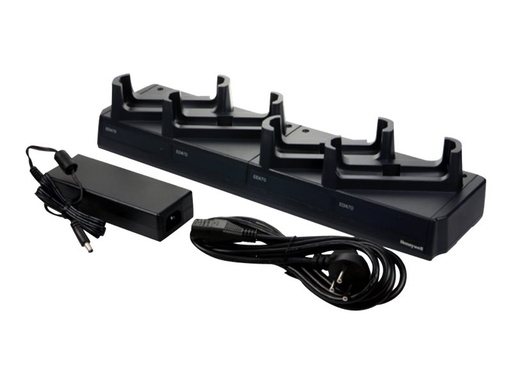 [EDA70-CB-2] HONEYWELL Four-bay Charge Base - Handgerät-Ladeständer und Netzteil