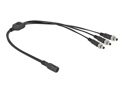 [86572] Delock Netz-Splitter - Gleichstromstecker 5,5 x 2,1 mm (W)