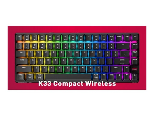 [G8D-24030PAAPN-2] Cherry XTRFY K33 G8D-2403 - Tastatur - 75% -