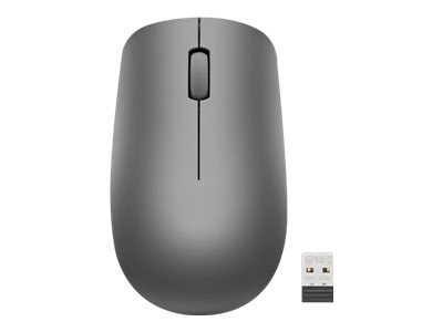[GY50Z49089] Lenovo 530 Wireless Mouse - Maus - rechts- und linkshändig - optisch - 3 Tasten - kabellos - 2.4 GHz - kabelloser Empfänger (USB)