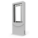 [KIPC2547B-S-EUK] Peerless KIPC2547B-S-EUK - 47" Floor Standing Totem/Portrait Kiosk
