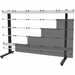 [DS-LEDKFS-LSCB-5X5] Peerless AV LED 5x5 Kitted+ Free Standing Mount DS-LEDKFS-LSCB-5x5