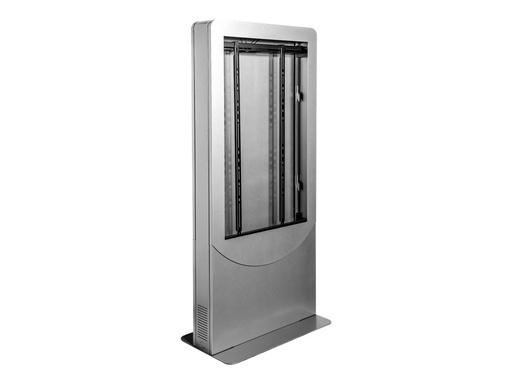 [KIPC2547-S-EUK] Peerless AV Portrait Kiosk KIPC2547-S-EUK - Aufstellung - für LCD-Display/Touchscreen - verriegelbar - Stahl - Silber - Bildschirmgröße: 119.4 cm (47")