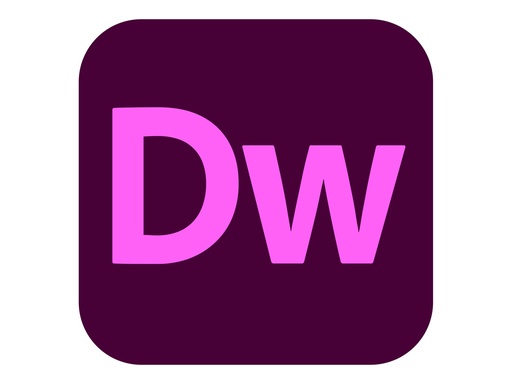 [65297891BA13B12] Adobe Dreamweaver CC for Enterprise - Subscription Renewal - 1 Benutzer - VIP Select - Stufe 13 (50-99)