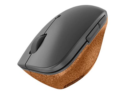[GY51C33980] Lenovo Go - Maus - ergonomisch - Für Rechtshänder - optisch blau - 6 Tasten - kabellos - 2.4 GHz - kabelloser Empfänger (USB)
