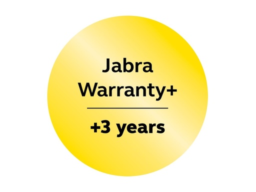 [893X-39893] Jabra Warranty+ 3y PanaCast 55 VBS Bar Only Endkunde DE