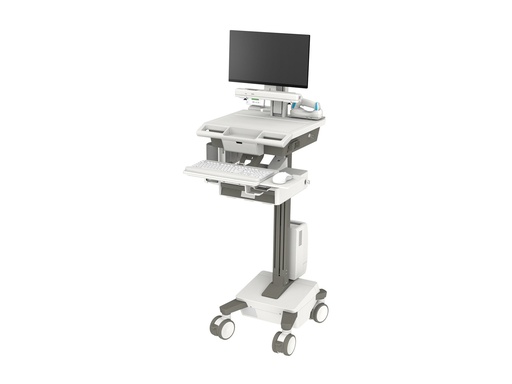 [M011-0101-122001-1-0] Ergotron Mosaic LCD Cart Tier 2 Std 2x2