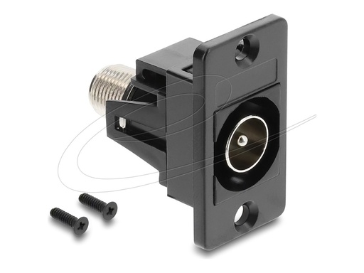 [91197] Delock Antennendose - zu F Weiblich - IEC (Stecker)