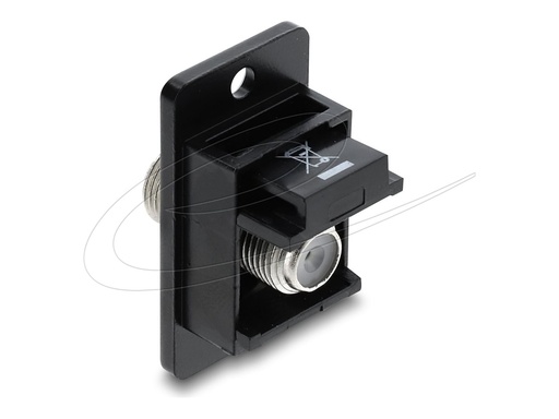 [91188] Delock Koaxialkoppler - F-Stecker weiblich