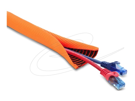 [19027] Delock Kabelmanagement-Tülle - 5 cm - orange
