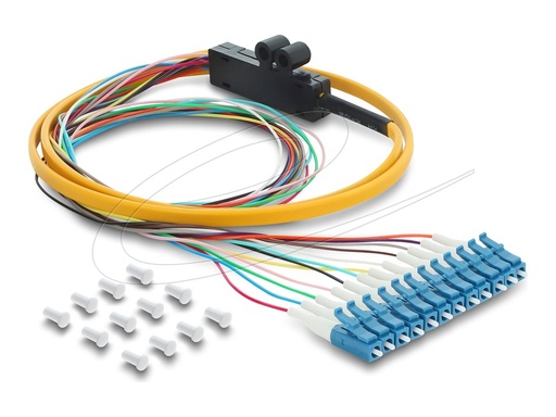 [91050] Delock Fan-out-Kabel - LC/UPC Einzelmodus (M)