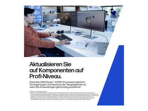 [DG0U5ET] HP ZBook 8 G1ak Mobile Workstation - AMD Ryzen AI 7 PRO 350 / 2 GHz - Win 11 Pro - Radeon 860M - 32 GB RAM - 1 TB SSD NVMe, TLC - 35.6 cm (14")