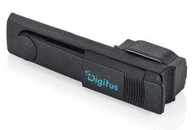 [DN-19-PHS-333] DIGITUS Schwenkgriff mit Profil-Halbyzlinderschloss für Netzwerk- und Serverschränke