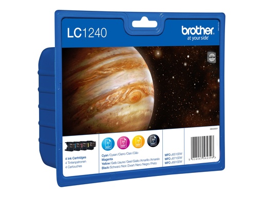 [LC1240VALBPRF] Brother LC1240 Value Pack - Schwarz, Gelb, Cyan