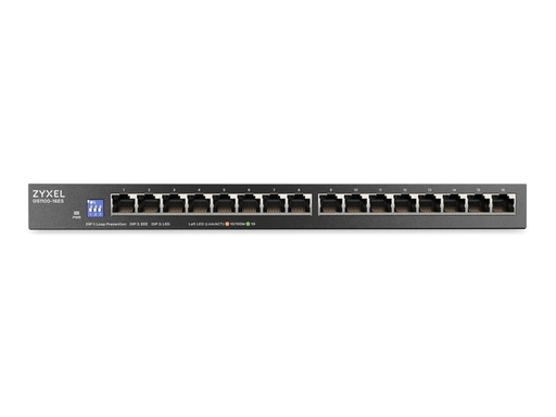 [GS1100-16ES-EU0101F] ZyXEL GS1100-16ES - Switch - 16 x 10/100/1000