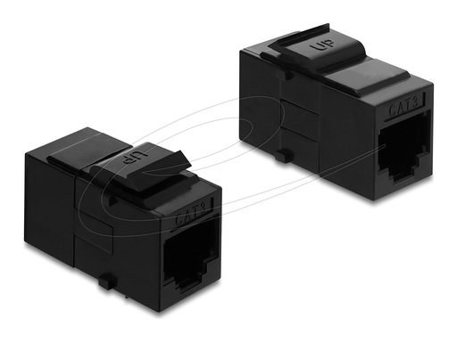 [91377] Delock Keystone-Koppler - RJ-14 (W) zu RJ-14 (W)