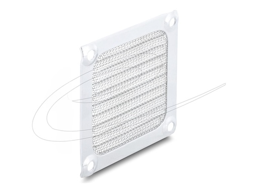 [67455] Delock Lüftergitter mit Filter - 60 x 60 mm, Aluminium, Edelstahlfiltergewebe