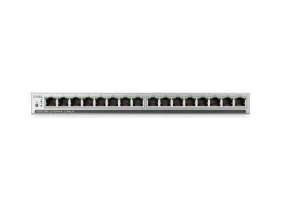 [GS1100-16EP-EU0101F] ZyXEL GS1100-16EP - Switch - unmanaged - 16 x 10/100/1000 (16 PoE)