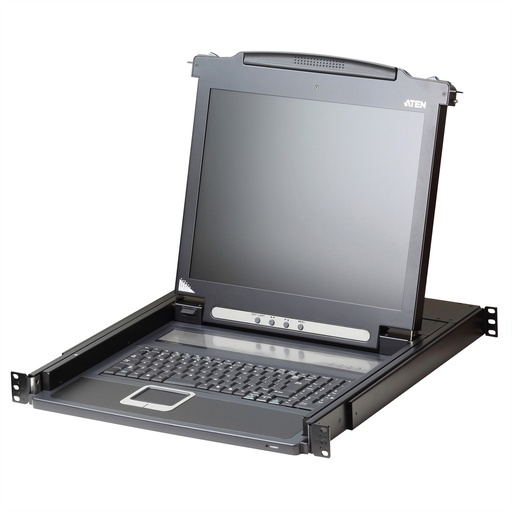 [CL1000N-ATA-AG] ATEN 19" LCD Console USB - PS/2 VGA - English USA