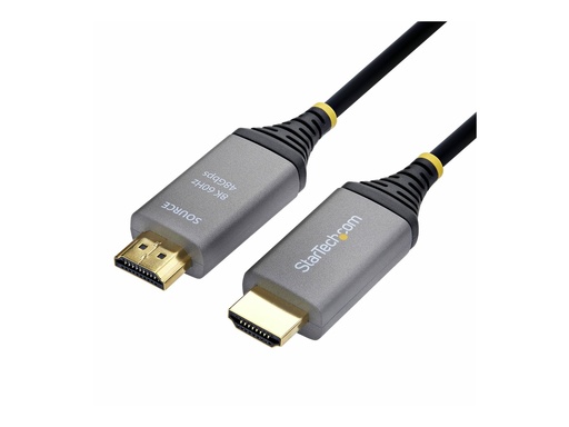 [8K-A-30M-HDMI-CABLE] StarTech.com Startech - Ultra High Speed - HDMI-Kabel - HDMI männlich zu HDMI männlich - 30 m - Hybrid Kupfer/Kohlefaser - Schwarz - Active Optical Cable (AOC)
