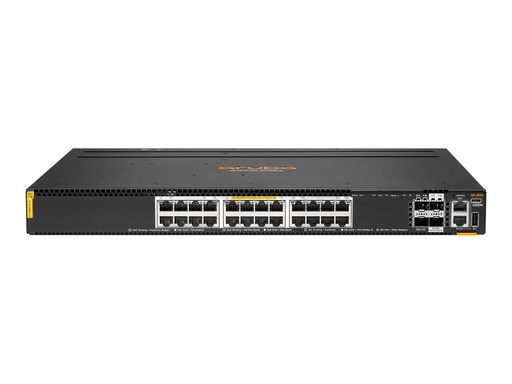 [R8S89AR] HPE Aruba 6300M 24-port SFP+ and 4-port SFP56 Switch - Switch - L3 - managed - 24 x 100/1000/2.5G/5G/10GBase-T (4PPoE)