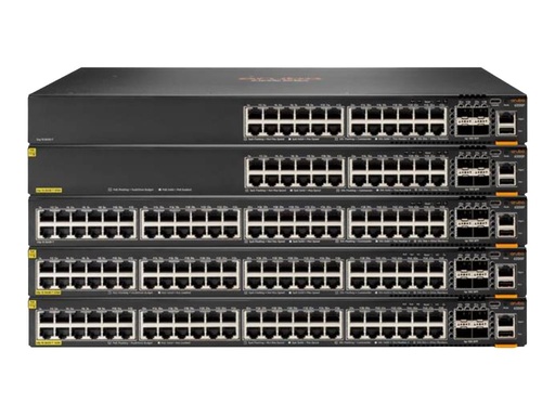 [R8Q68AR] HPE Aruba 6200M 24G Class4 PoE 4SFP+ - Switch - L3 - managed - 24 x 10/100/1000 (PoE+)