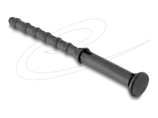 [62191] Delock Anti-Vibration Silikon Befest. f. Lüfter 10St schwarz