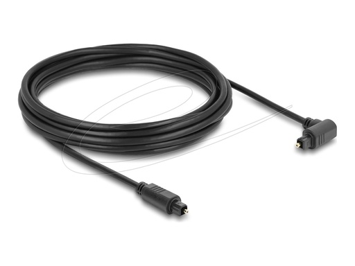 [90932] Delock Digitales Audio-Kabel (optisch) - TOSLINK männlich gewinkelt zu TOSLINK männlich