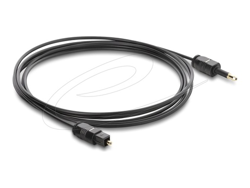 [90920] Delock Digitales Audio-Kabel (optisch) - Mini-TOSLINK männlich zu TOSLINK weiblich