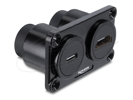 [91173] Delock Einrastmodul - built-in, 10 Gbps, PD 100 W, 4K