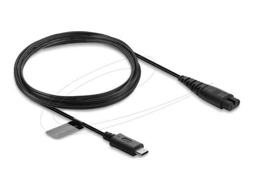 [91798] Delock Stromkabel - USB-C (M) zu 2-polig (M)