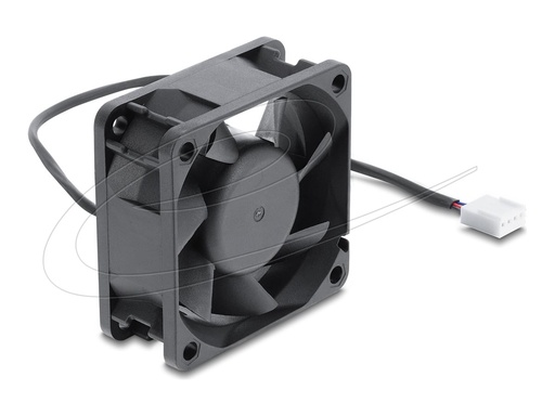 [67450] Delock Axiallüfter DC 60 x 60 25 mm mit PWM Lüfteranschluss