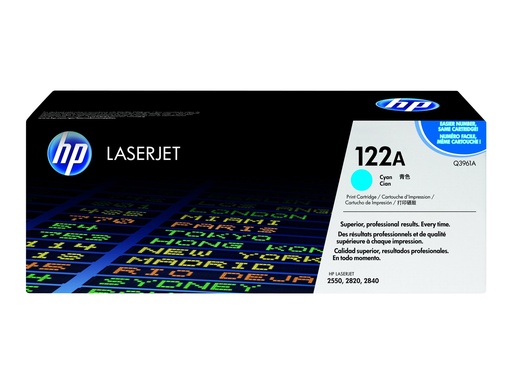 [Q3961A] HP 122A - Cyan - original - LaserJet - Tonerpatrone (Q3961A)