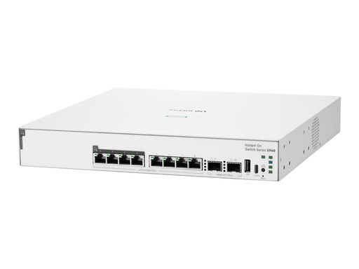 [S4A36A#ABB] HPE Networking Instant On 1940 - Switch - L2+ - managed - 4 x 100/1000/2.5G/5G/10GBase-T + 4 x 100/1000/2.5G/5G/10G (PoE++)