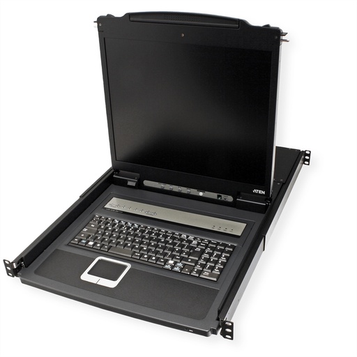 [CL1308N-ATA-ITG] ATEN CL1308N IT 19" LCD KVM Tastaturlayout Italien - KVM-Umschalter - 8-Port