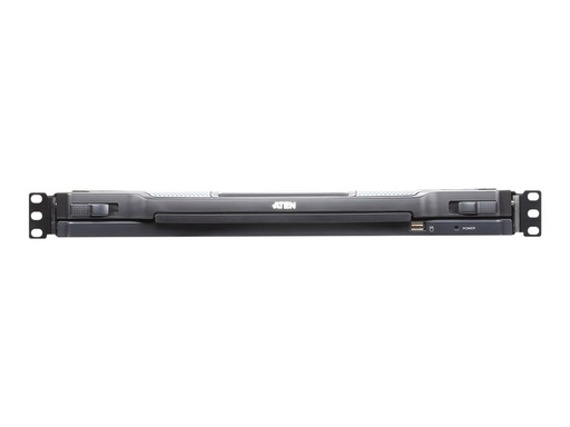 [CL5716IM-ATA-EG] ATEN Slideaway CL5716iM - KVM-Konsole mit KVM-Switch - 16 Anschlüsse - PS/2, USB - britisch - 43.2 cm (17")