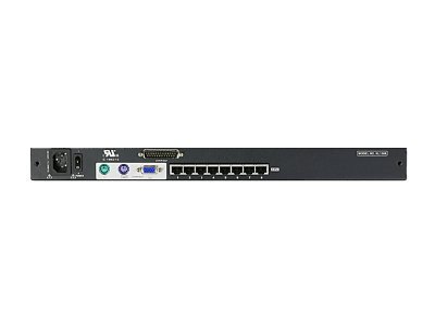 [KL1508AN-AXA-SWG] ATEN KL1508N - KVM-Konsole mit KVM-Switch - 8 Anschlüsse - PS/2 - 48.3 cm (19")