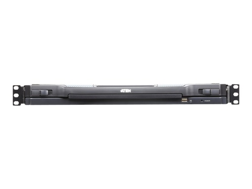 [CL5708IN-ATA-SWG] ATEN Slideaway CL5708IN - KVM-Konsole mit KVM-Switch - 8 Anschlüsse - PS/2, USB - Schweizer - 48.3 cm (19")