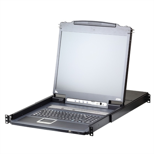 [CL5708IN US] ATEN CL5708iN US LCD KVM Over IP Switc 19" USB-PS/2 VGA 8-Port