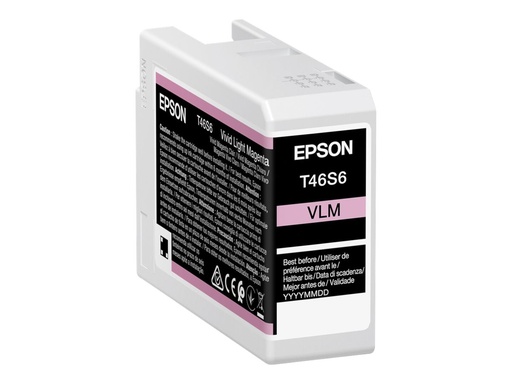 [C13T46S600] Epson UltraChrome Pro T46S6 - 25 ml - Vivid Light