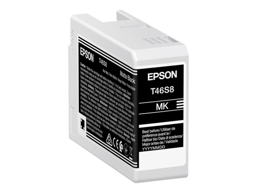 [C13T46S800] Epson T46S8 - 25 ml - mattschwarz - original