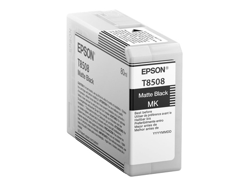 [C13T850800] Epson T8508 - 80 ml - mattschwarz - original