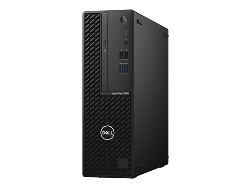 [WR1J6] Dell OptiPlex 3080 - SFF - Core i5 10500 / 3.1 GHz - RAM 8 GB - SSD 256 GB - DVD-Writer - UHD Graphics 630 - 1GbE - Win 10 Pro 64-Bit - Monitor: keiner - Schwarz - BTS - mit 1 Year Basic Onsite (CH, AT, DE - 3 Years)